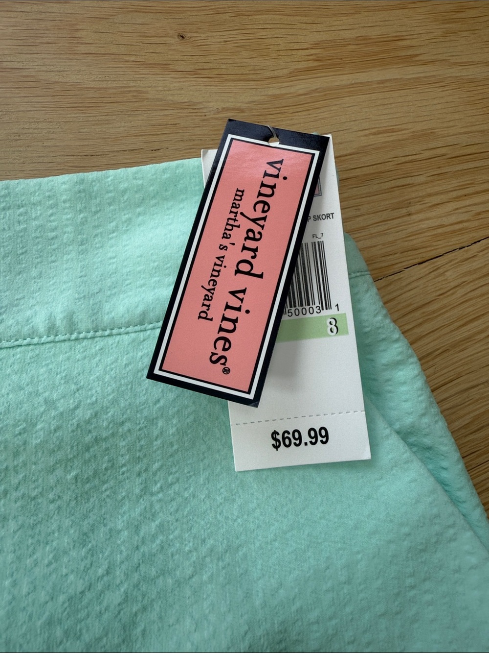 NWT Vineyard Vines Mint Scalloped Hem Skort - Picture 2 of 10